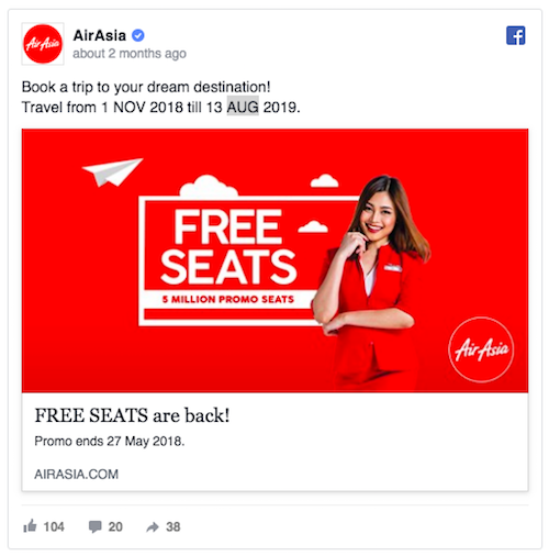 contoh foto produk yang menarik di Facebook